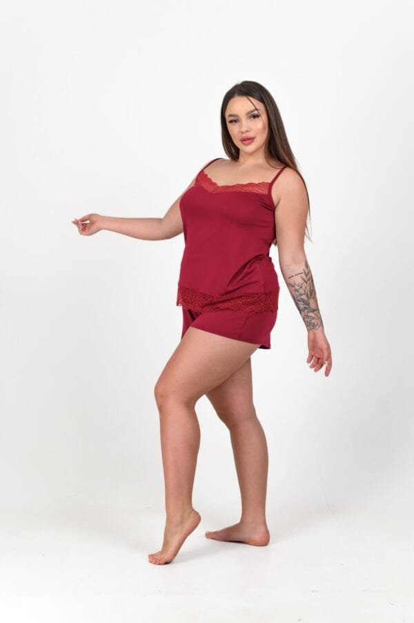 dydeli dydžiai pižamos raudona