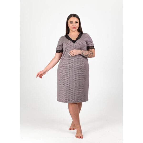 Naktinukai1601-92 šviesus,Mokko, Viskozė 96%, elastanas 4%