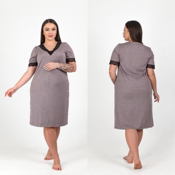 Naktinukai1601-92 šviesus,Mokko, Viskozė 96%, elastanas 4%