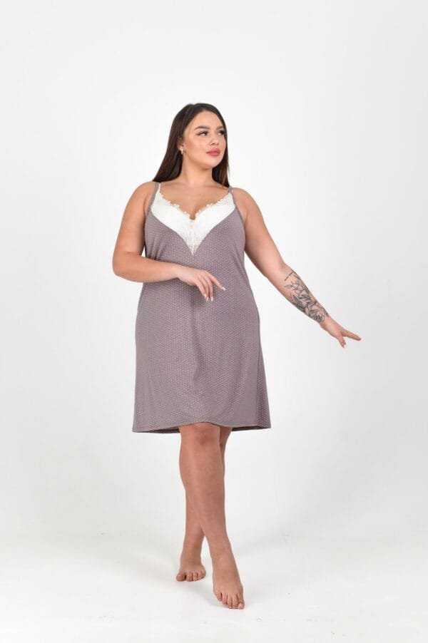 Naktinukai1605-92 šviesus,Mokko, Viskozė 96%, elastanas 4%